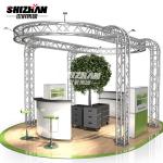 Bolt Aluminum Truss Display 2m For Trade Show Booth Lighting Truss Display for sale