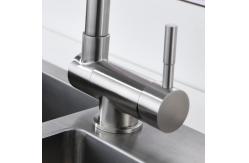 China Concealed Folding Kitchen Water Faucets Handy Operation Sink Tap ODM supplier