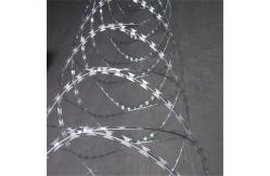 China 10kg Stainless Steel Concertina Wire Mesh Security Mesh Barbed Wire Fencing supplier