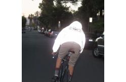 China Silver Luminous Strong Reflective Stretch Fabric High Vis Jacket Material EN20471 ANSI107 supplier