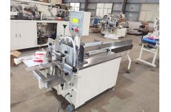 China Manual Semi Automatic Napkin Tissue Paper Single Soft Bag Packing Machine supplier