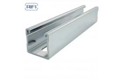 China Galvanized Sheet Slotted Strut With Galvanized Steel Slotted Strut Channel supplier