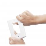 Screw Holes Rectangular Glossy Outlet Wall Plate For Light Switches for sale