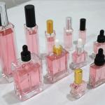 50ml Square Glass Dropper Bottles Empty Eco for sale