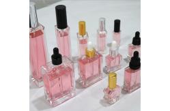 China 50ml Square Glass Dropper Bottles Empty Eco supplier