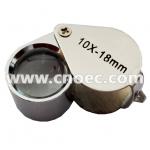 10x/18mm Metal Folding Magnifier Jewelry Microscope  G11.4511-10x18 for sale