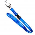 Silicone Tips Double Sided Lanyards Bamboo Fiber Fully Customizable for sale