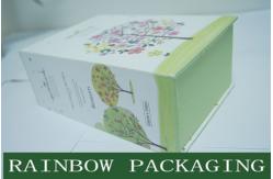 China Luxury Accessories Packaging and Printing Box , Book Shape Gray Board Paper Box supplier
