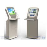 Banking System MultiMedia Touch screen Self Service Kiosk With Metal Keyboard Payment Kiosks