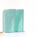 Gravure Printing Matte Finish Aluminum Foil Zipper Coffee Bags With Valve for sale