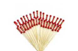 China 12cm Natural Bamboo Food Picks Skewers Toothpicks For Party Bar supplier