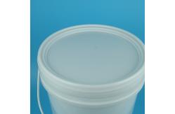 China Lid And Handle Round Plastic Bucket 16.5 Liter For Latex Paint supplier