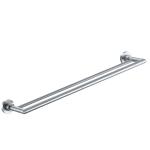 Wall Mounted Kitchen Towel Rack Bathroom Double Towel Bar SUS304 Polished for sale