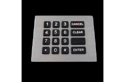 China Vending Machine Backlit Numeric Keypad Customizable Layout Shake Proof supplier