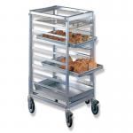                  Rk Bakeware China- Stainless Steel Flatpack Tilting Display Rack/ Trolley              for sale