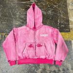 OEM Service Luxury Streetwear Graphic Hoodies Plain Acid Wash Hoodie Anti Pilling for sale