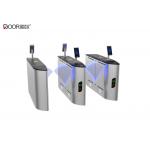 6 Infrared Pedestrian Security Turnstile Gate , 304 Stainless Steel Turnstiles for sale