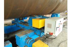 China Steel Wheel Heavy Duty Tank Turning Rolls For Bridge Pile Welding supplier