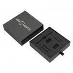 Custom Logo Gift Display Black Rigid Cardboard Watch Box Cases Paper Carton for Benefit for sale