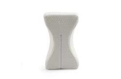 China White Contour Side Sleepers Memory Foam Knee Wedge Pillow supplier