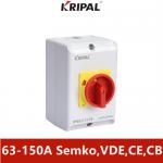 IP65 3 Phase Waterproof Isolator Switch UKP 63A 80A 100A 125A 150A