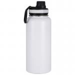32oz Vacuum Insulated Electric hot water cup with Spill Proof Lid White for sale