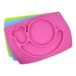 Food Grade SGS Eco Friendly Placemats Baby Feeding Silicone for sale