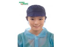 China Nonwoven Head Protective Bouffant Disposable Snood Cap For Worker supplier