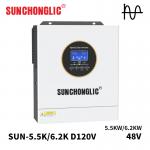 120VAC Hybrid Solar Inverter 500V PV Input Split Phase Solar Panel Power Inverter for sale