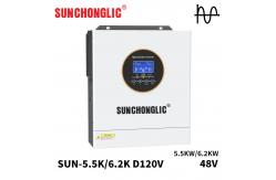 China 120VAC Hybrid Solar Inverter 500V PV Input Split Phase Solar Panel Power Inverter supplier