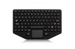 China Customized Mini 89 Key Silicone Industrial Keyboard Ruggedized Touchpad Keyboard supplier