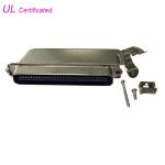 Amphenol 90 Degree 64 Pin IDC Male Connector Champ Connector with Matel Cover for sale