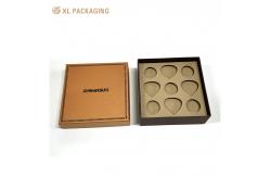 China Luxury Chocolate Candy Packaging Lid Bottom Box Honeycomb Paper Christmas Gift Packing supplier