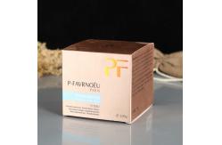 China C1S Paper Foldable Cardboard Box Gold Foil Mask Packing supplier