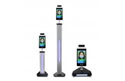 China Resolution 800×1280 Aperture F2.4 Face Recognition Infrared Thermometer supplier