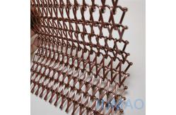 China OEM Decorative Wire Mesh Mesh Room Divider For Facades supplier