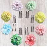 LFGB Stainless Steel Piping Tips Frosting Icing Piping Nozzles Set Flower Cake Decorating For DIY Baking for sale