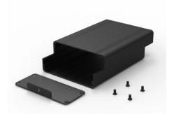 China Waterproof 6061 6005 Aluminium Extruded Enclosure Barrier Protective Housing supplier