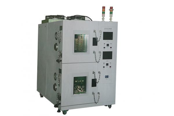 Touch Screen Battery Testing Equipment , Double - Layered High Low Temperature Chamber