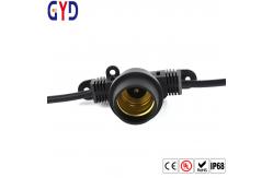 China Sturdy E27 Lamp Holder With A Weight Of 50g And 2m Cable Length supplier