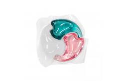 China OEM Custom 15g Large Weight Three-Chamber Deep Stain Removal Laundry Detergent Pods supplier