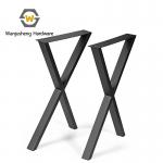 X-shaped Iron Frame Heavy Duty Table Bracket Metal Table Legs for Desk Slab Table & Dining Table Furniture Support Legs for sale