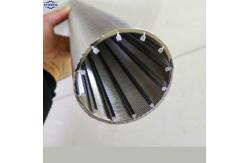China 2023 New wedge wire screen sieve pipe/water well Johnson screen supplier