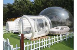 China Event Inflatable Bubble Hotel Water Resistance With Entrance Tunnel supplier