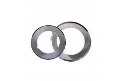 China Cemented Carbide Round Slitting Industrial Cutting Blade For Lithium Battery supplier