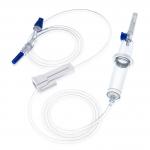 Medical Disposable Iv Infusion Set 21G Needle 150cm Length PVC Tube for sale