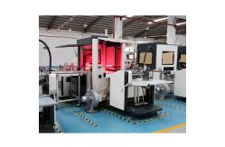 China Cardboard Box Making Positioning Machine With Double Basler Cameras supplier