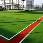 Eco Friendly Leisuire Artificial Turf Grass 3/8 inch Gauge For Garden