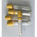 Medical Vacuum Blood Collection Tube 2 - 10ml Gel Tube With Yellow Top for sale