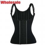 China Neoprene Bodybuilding Waist Trainer Adjustable Shoulder Strap Body Waist Cincher Vest for sale